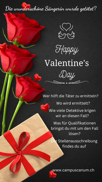 Red Black Minimalist Happy Valentine Day Instragram Postines day, valentine day, Promotion